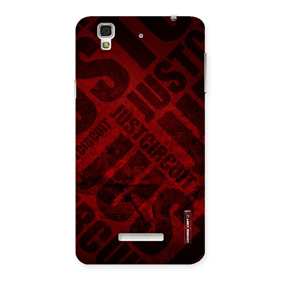 Just Circuit Back Case for Yu Yureka