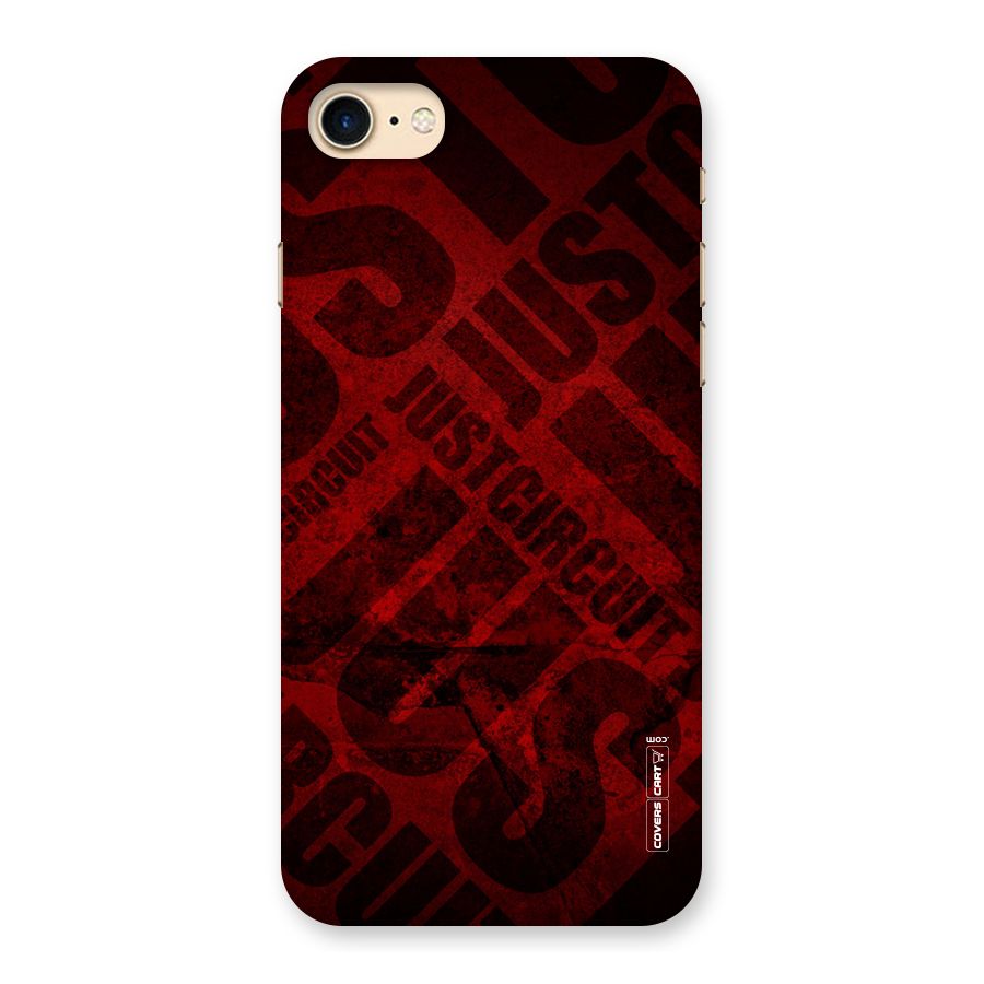 Just Circuit Back Case for iPhone 7