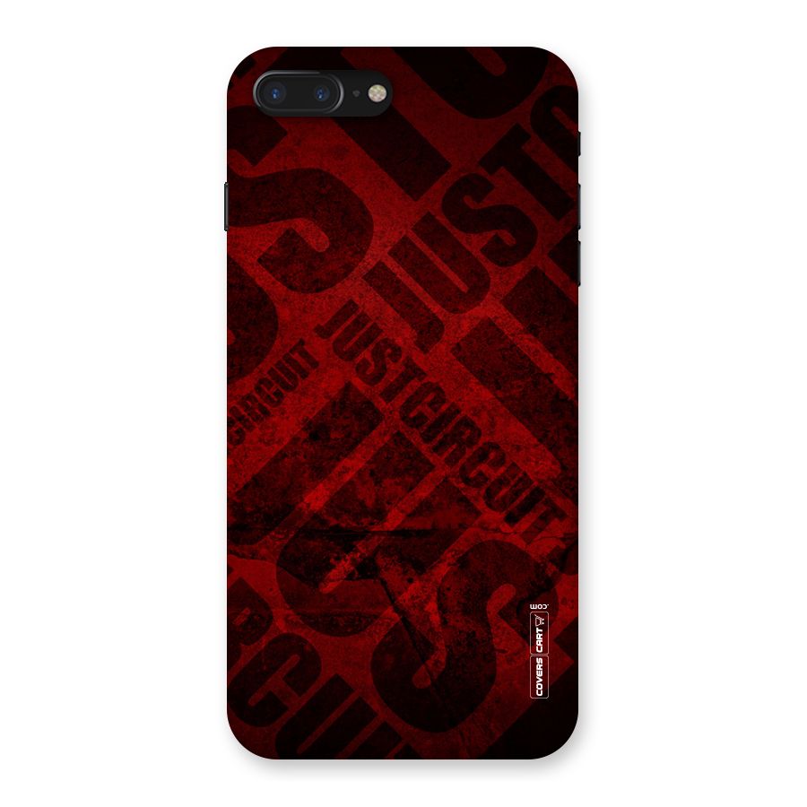 Just Circuit Back Case for iPhone 7 Plus
