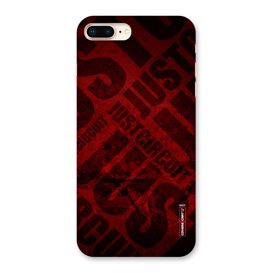 Just Circuit Back Case for iPhone 8 Plus