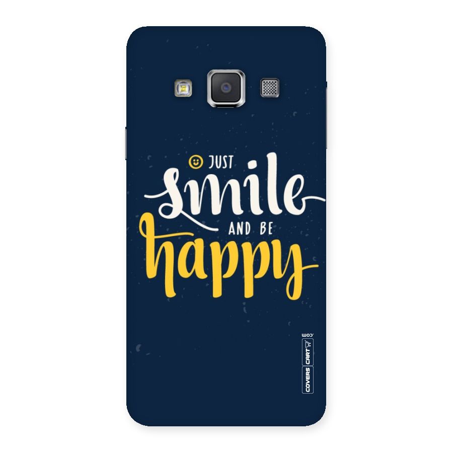 Just Smile Back Case for Galaxy A3