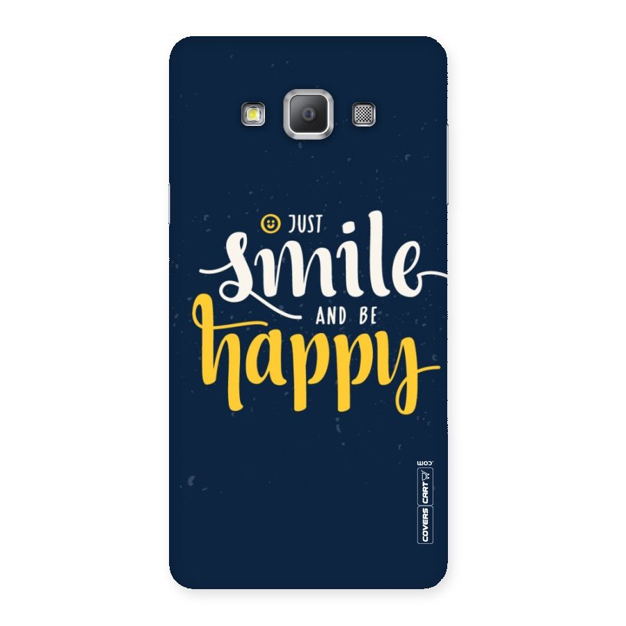 Just Smile Back Case for Galaxy A7
