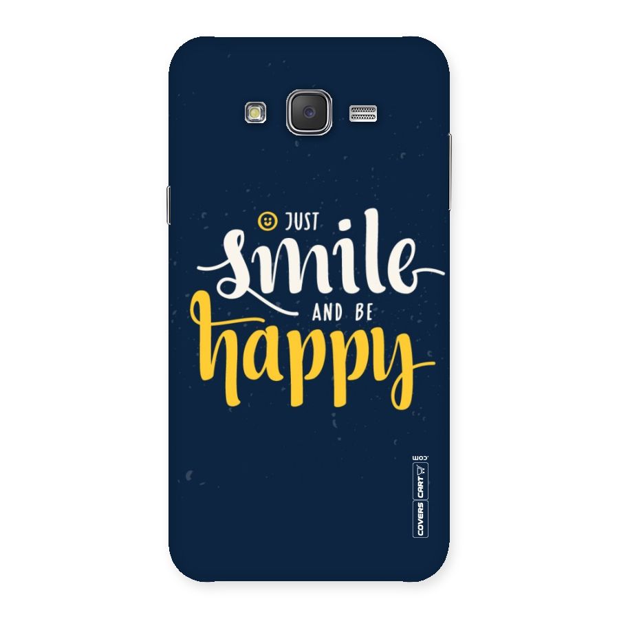 Just Smile Back Case for Galaxy J7