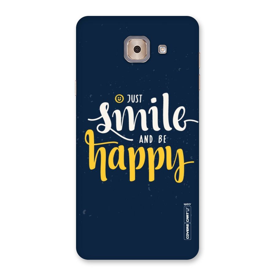 Just Smile Back Case for Galaxy J7 Max