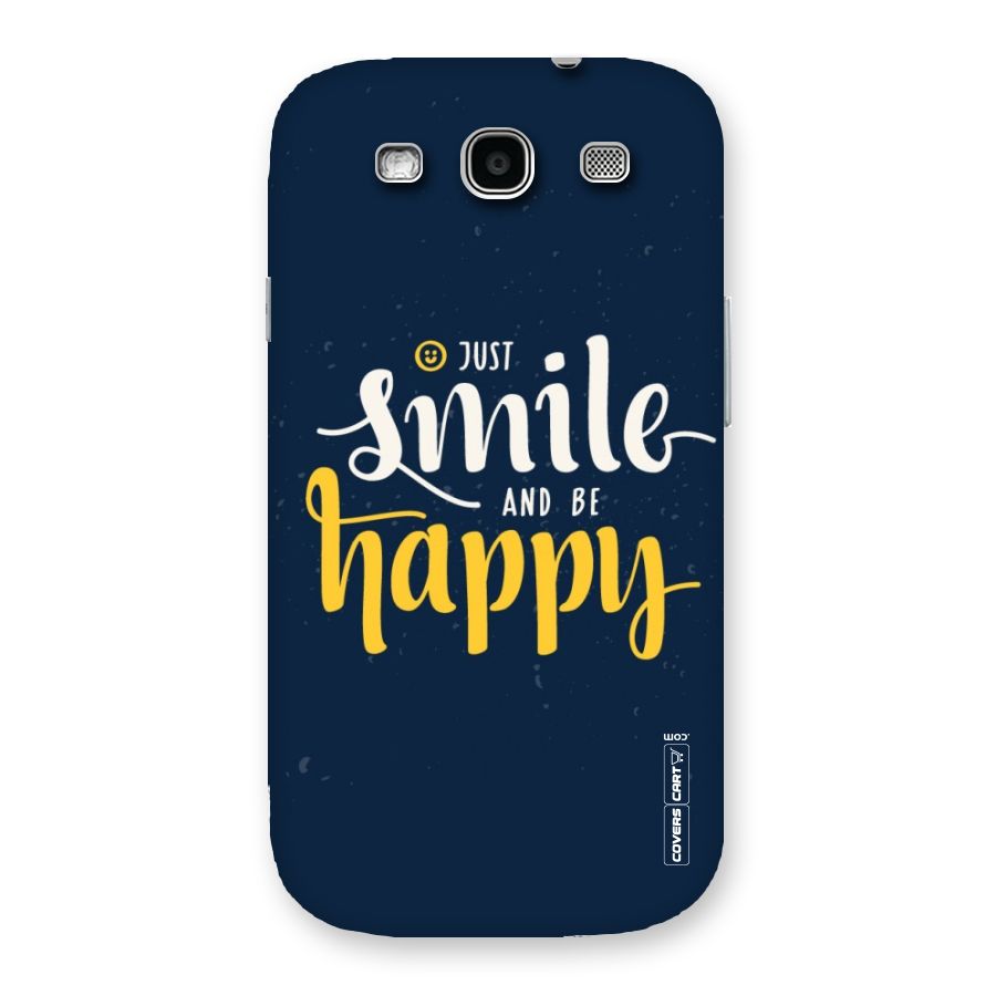 Just Smile Back Case for Galaxy S3