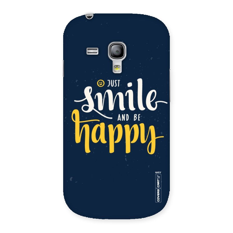 Just Smile Back Case for Galaxy S3 Mini