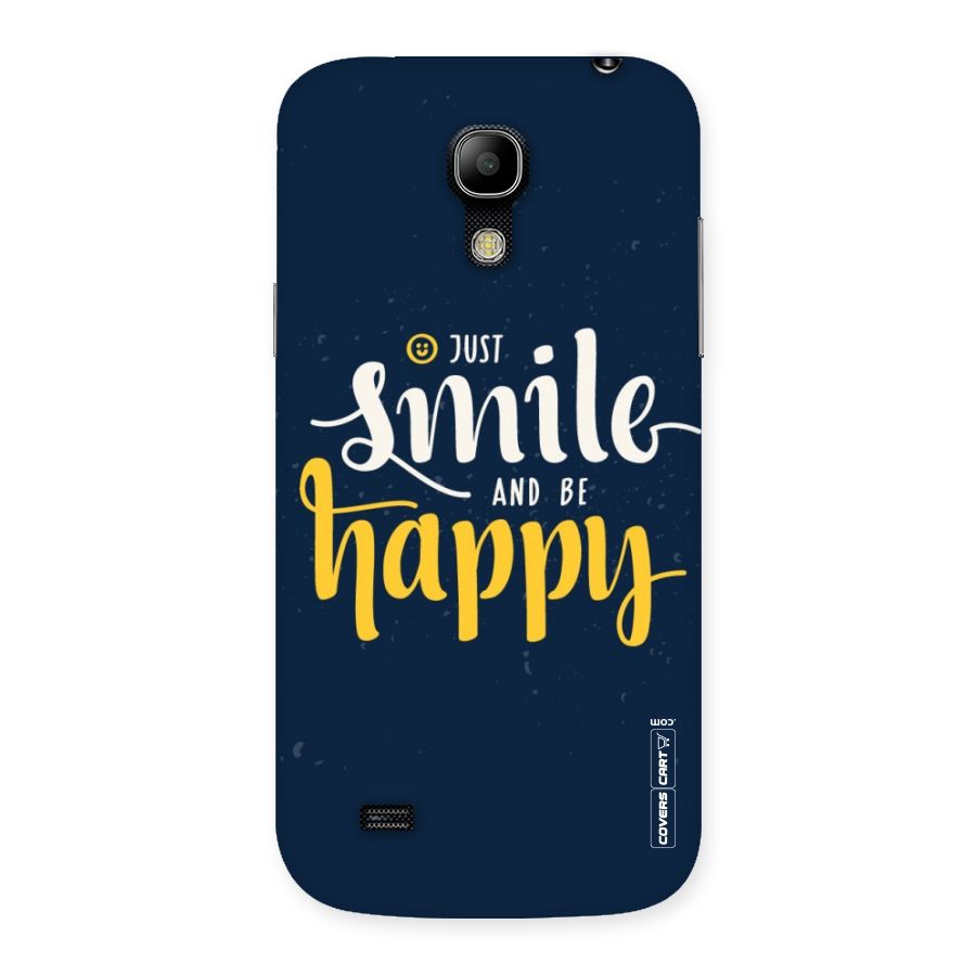 Just Smile Back Case for Galaxy S4 Mini