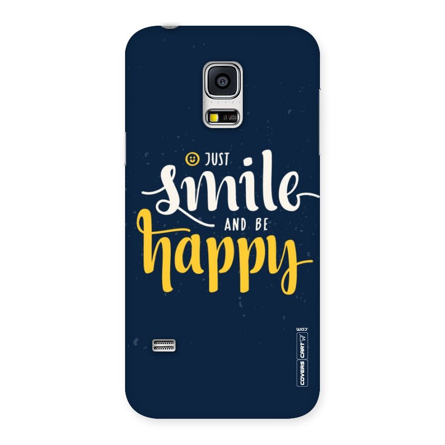Just Smile Back Case for Galaxy S5 Mini