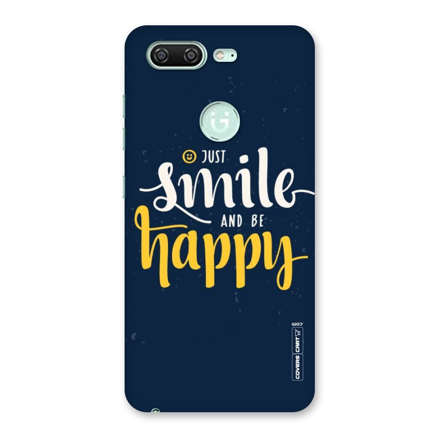 Just Smile Back Case for Gionee S10