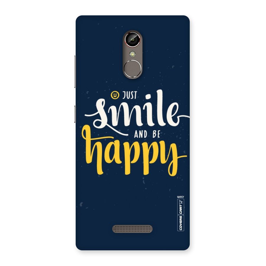 Just Smile Back Case for Gionee S6s