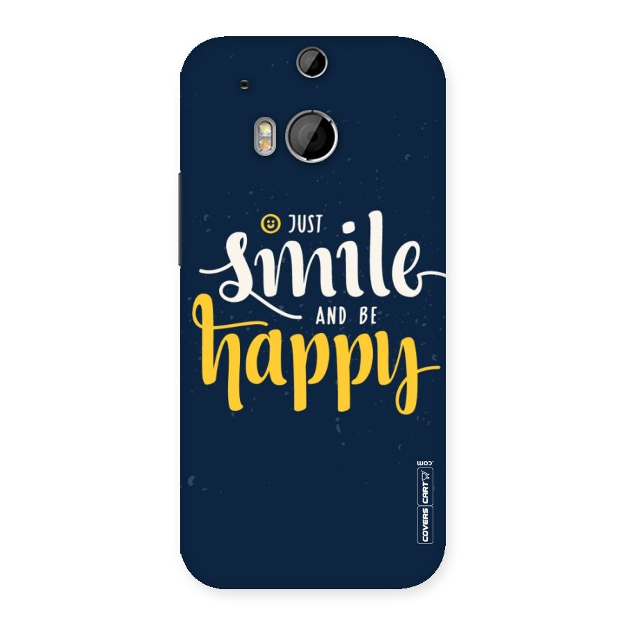 Just Smile Back Case for HTC One M8