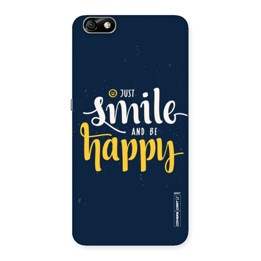 Just Smile Back Case for Honor 4X