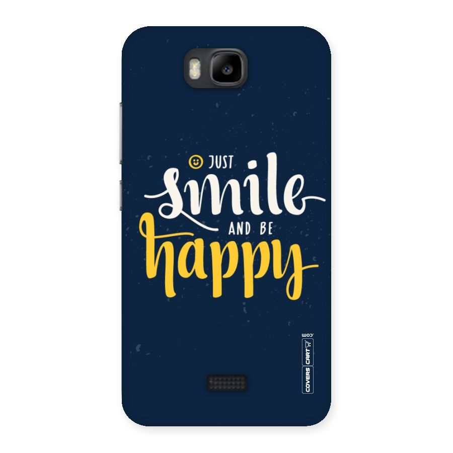 Just Smile Back Case for Honor Bee