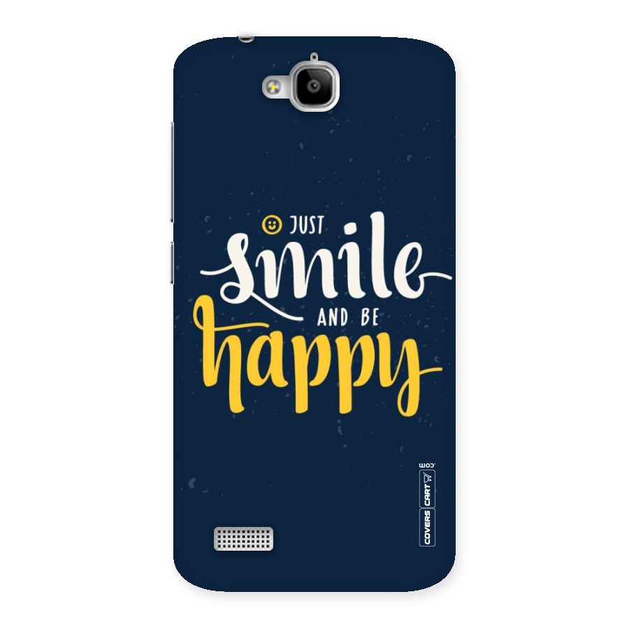 Just Smile Back Case for Honor Holly