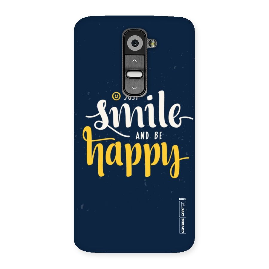 Just Smile Back Case for LG G2
