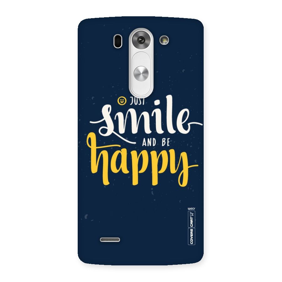 Just Smile Back Case for LG G3 Beat