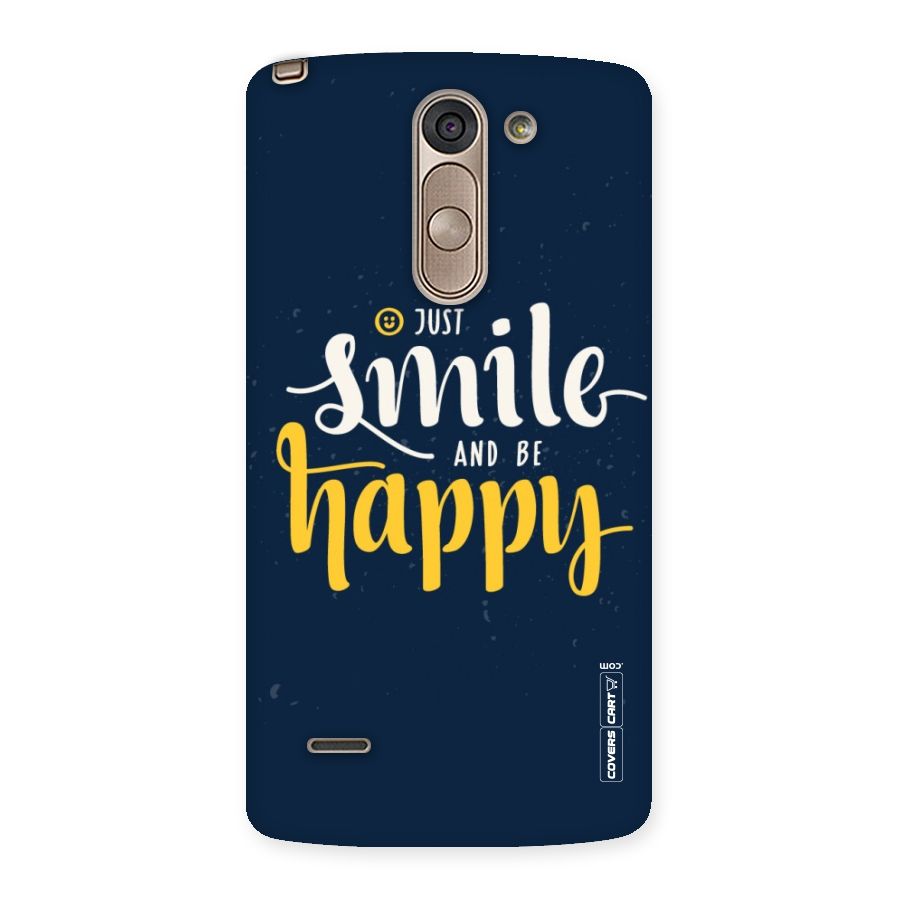 Just Smile Back Case for LG G3 Stylus