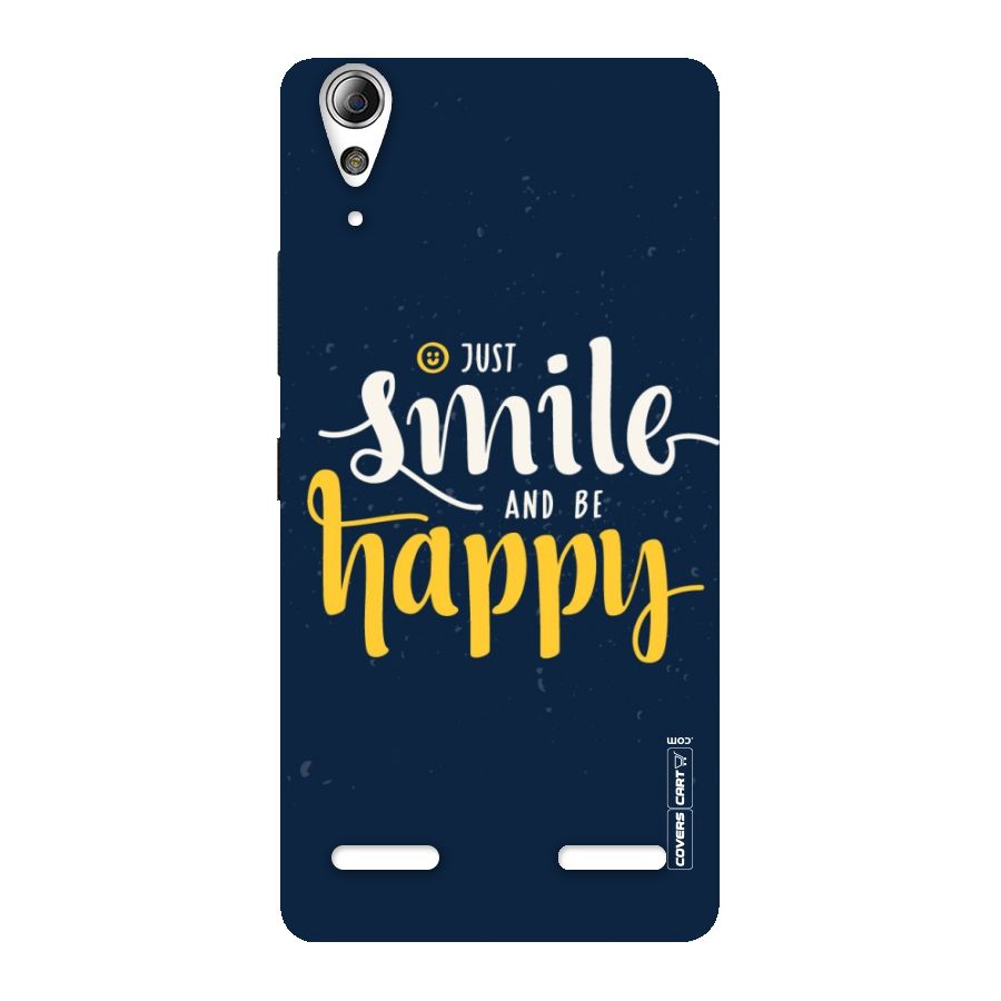 Just Smile Back Case for Lenovo A6000 Plus