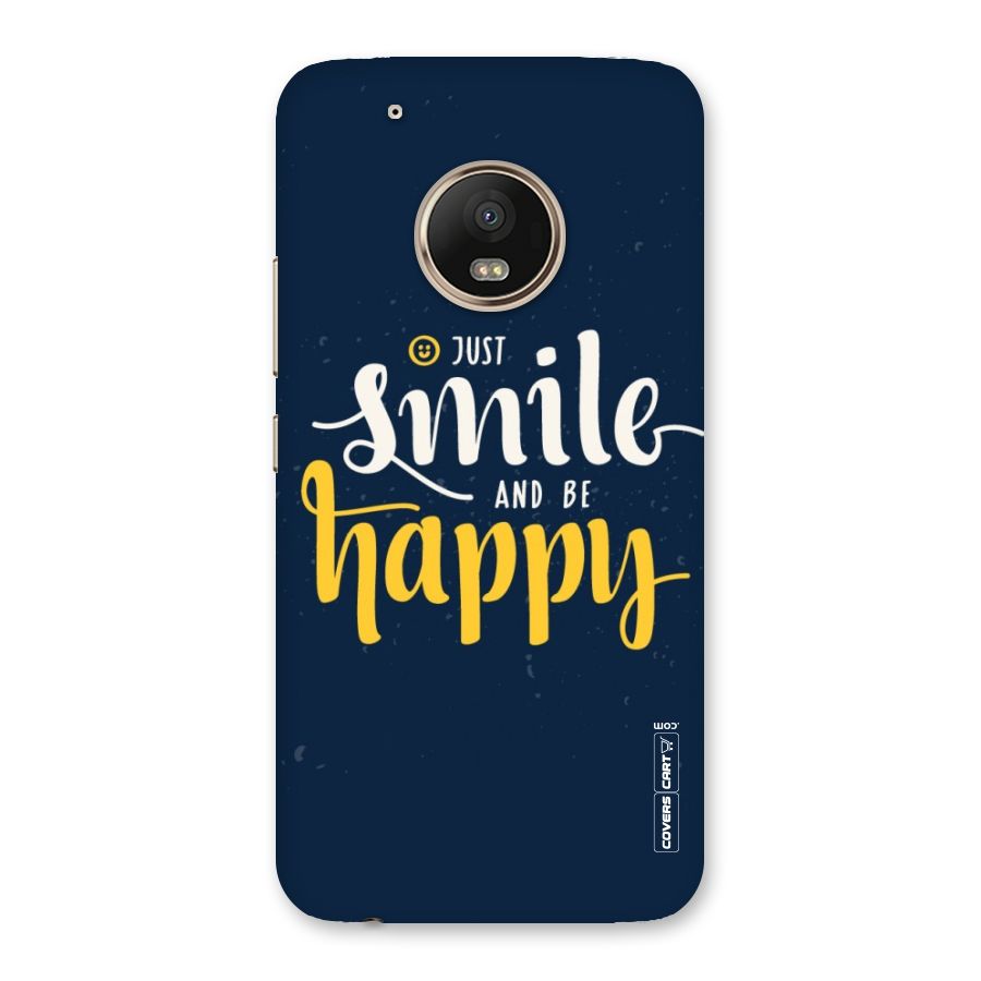 Just Smile Back Case for Moto G5 Plus