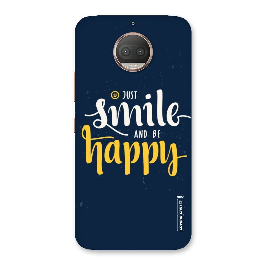 Just Smile Back Case for Moto G5s Plus