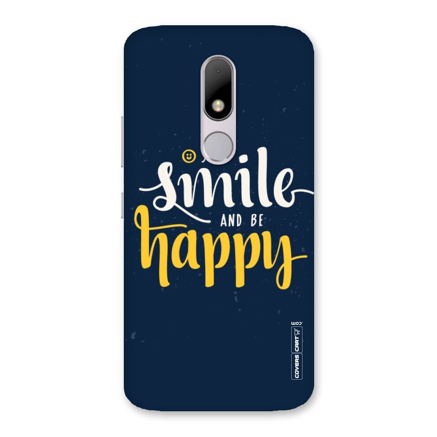 Just Smile Back Case for Moto M