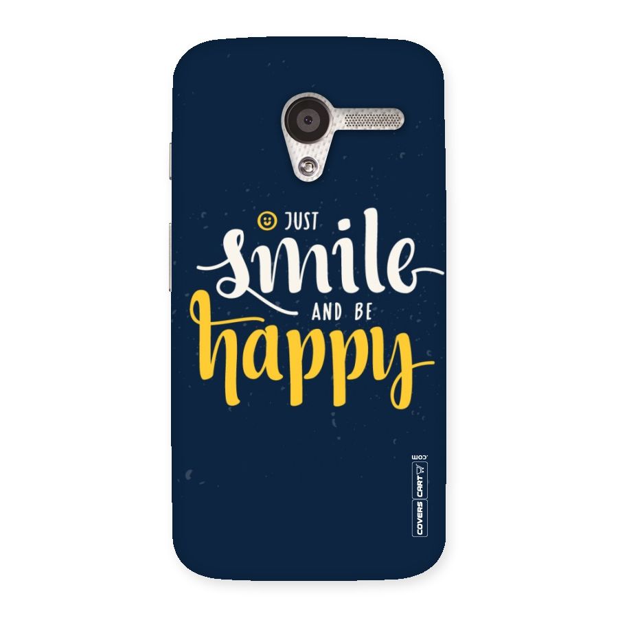 Just Smile Back Case for Moto X