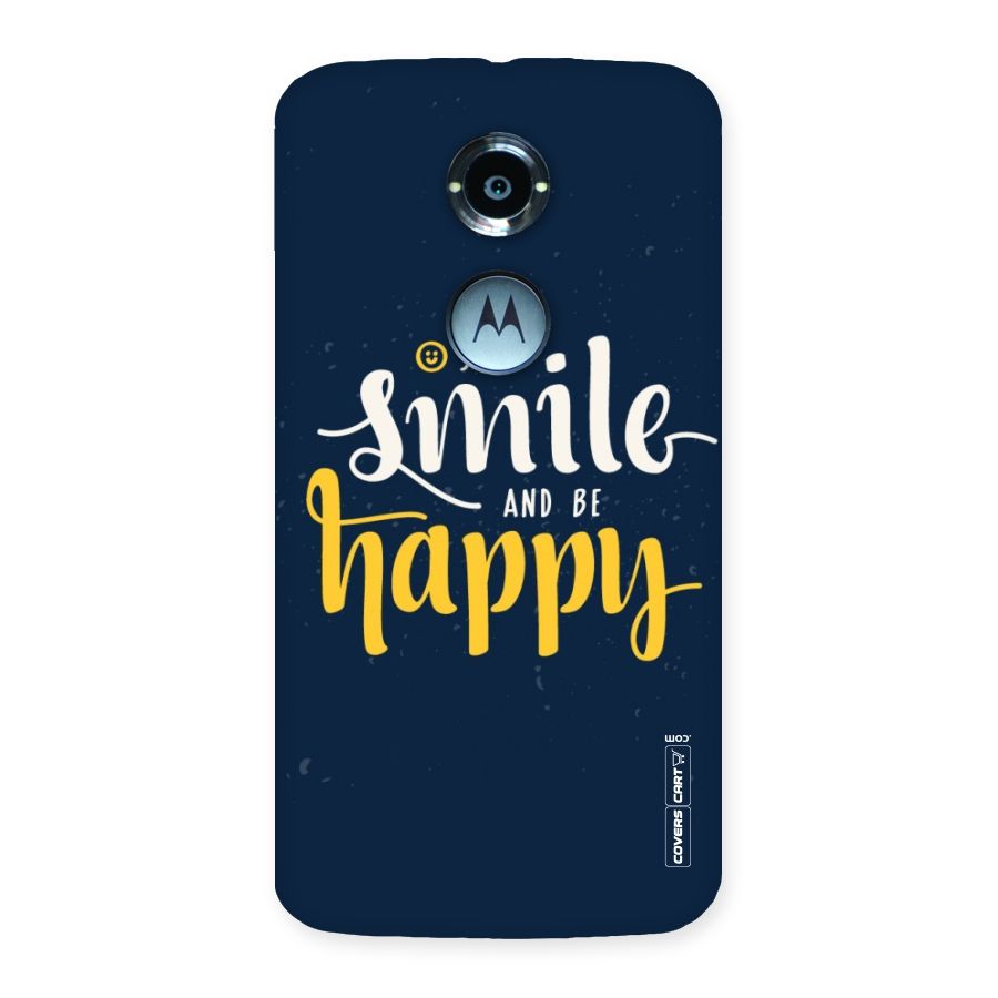 Just Smile Back Case for Moto X 2nd Gen