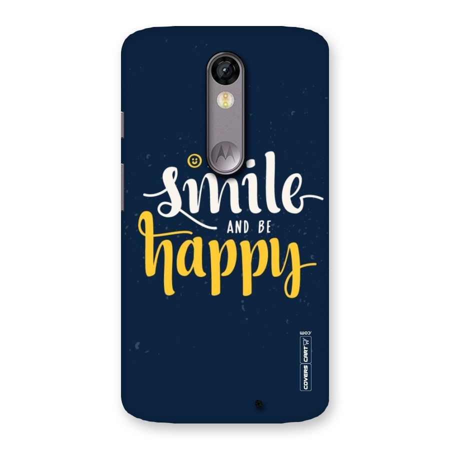 Just Smile Back Case for Moto X Force
