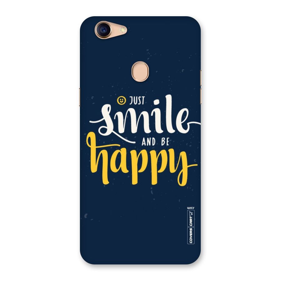 Just Smile Back Case for Oppo F5