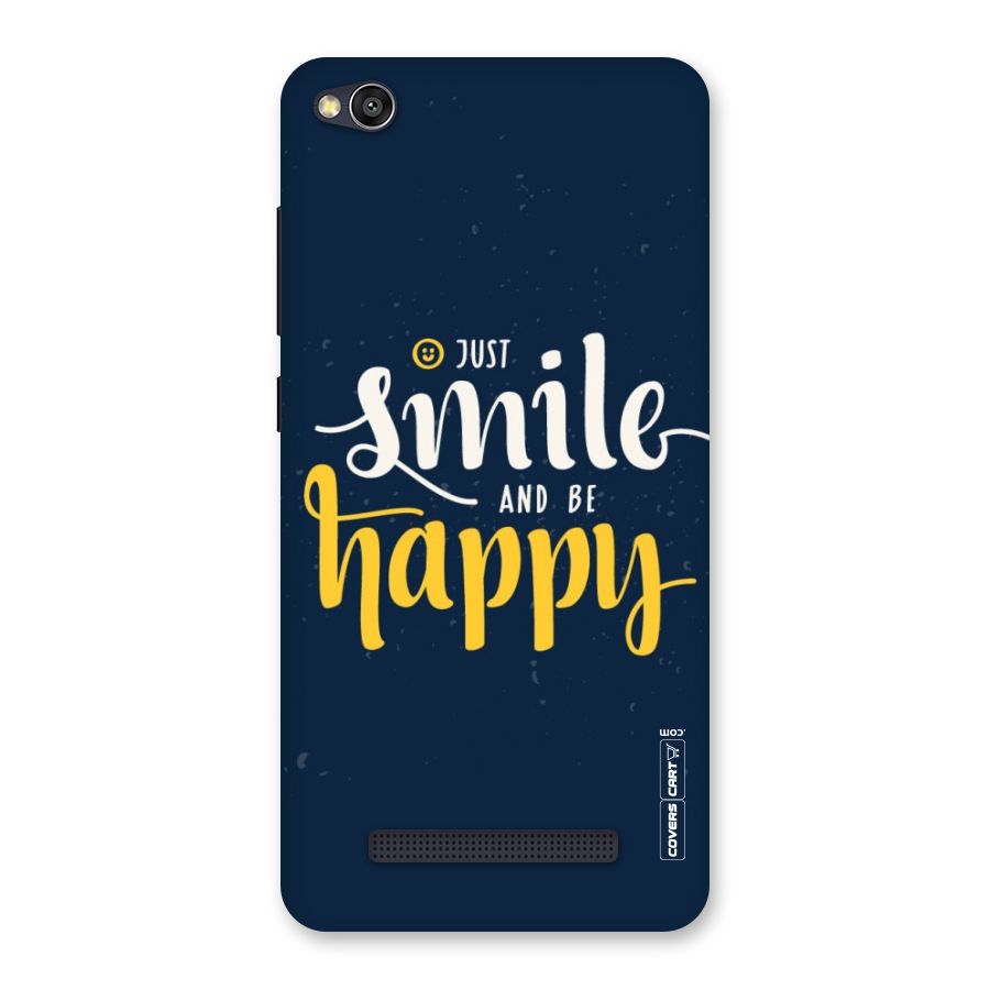 Just Smile Back Case for Redmi 4A