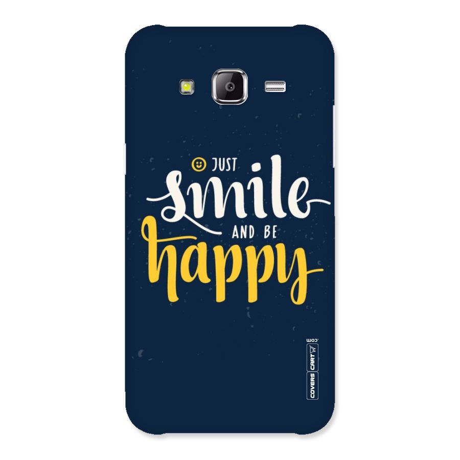 Just Smile Back Case for Samsung Galaxy J2 Prime