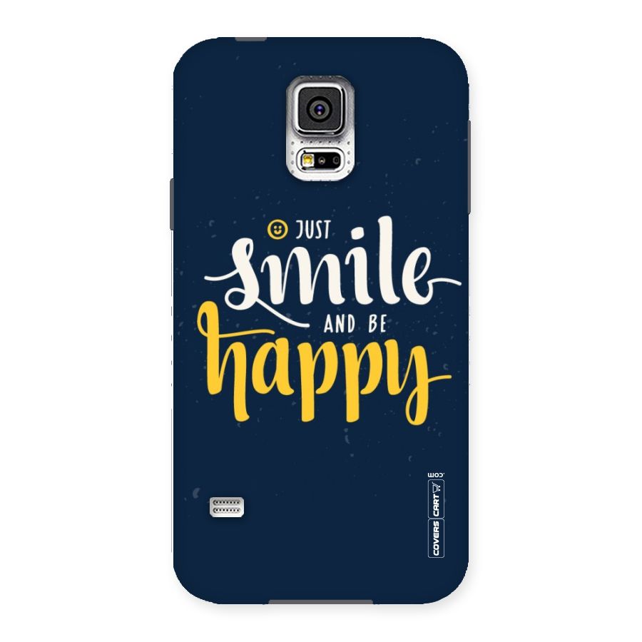 Just Smile Back Case for Samsung Galaxy S5