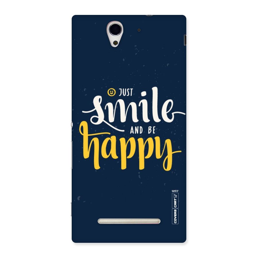Just Smile Back Case for Sony Xperia C3