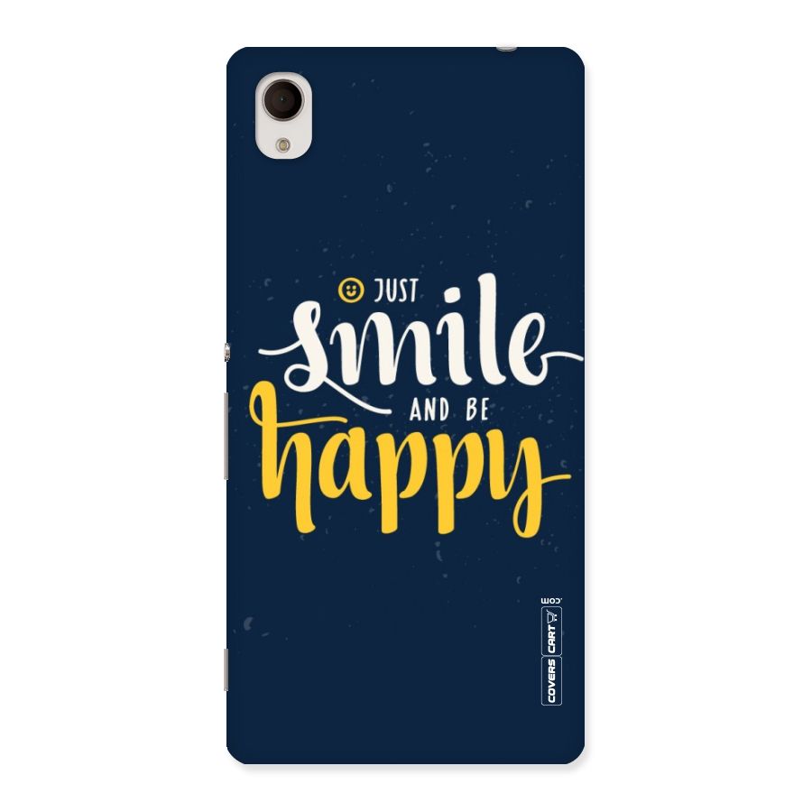 Just Smile Back Case for Sony Xperia M4