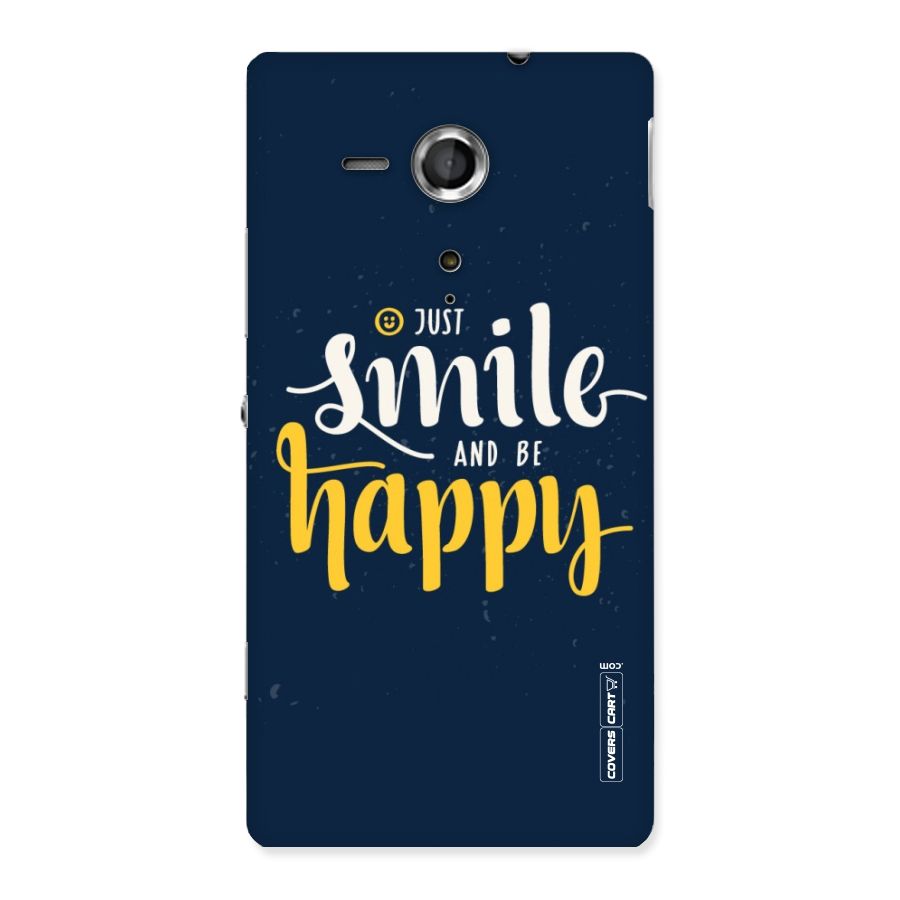 Just Smile Back Case for Sony Xperia SP