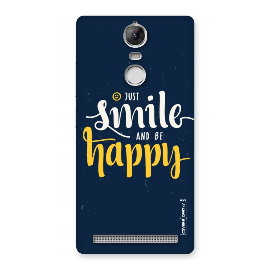 Just Smile Back Case for Vibe K5 Note