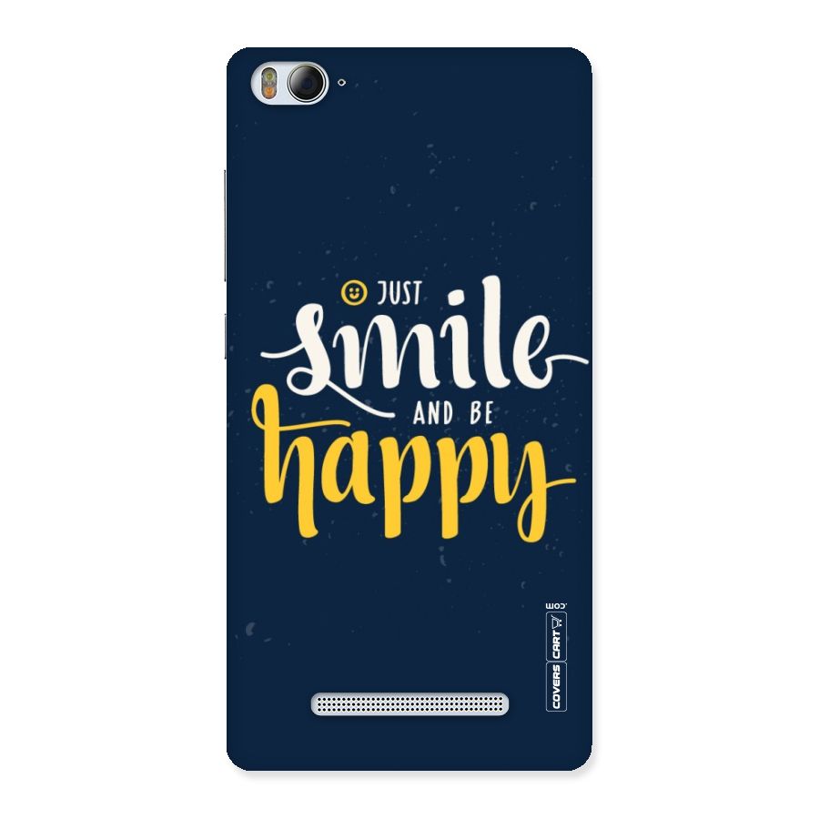 Just Smile Back Case for Xiaomi Mi4i