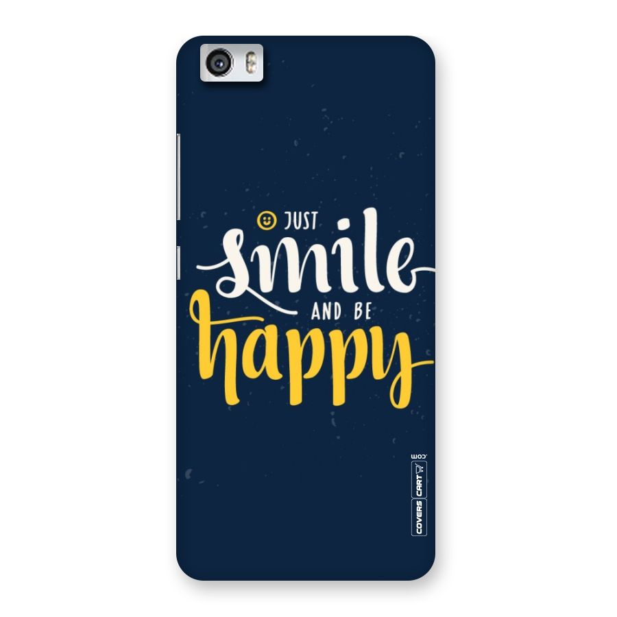 Just Smile Back Case for Xiaomi Redmi Mi5