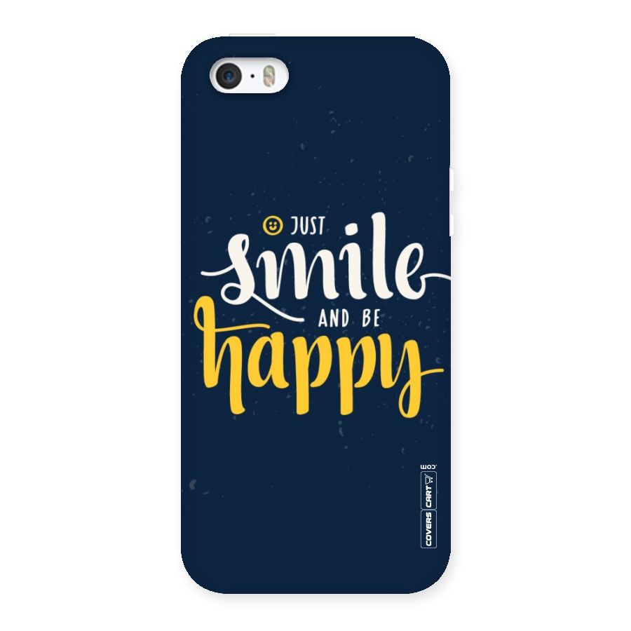 Just Smile Back Case for iPhone SE