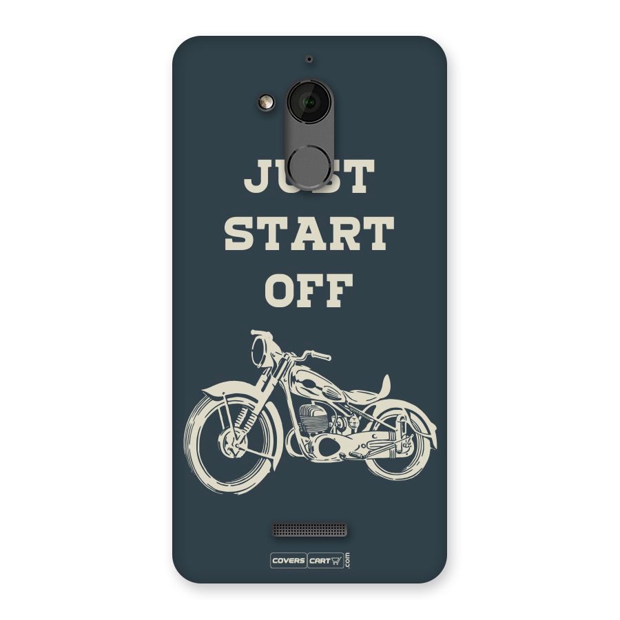 Just Start Off Back Case for Coolpad Note 5