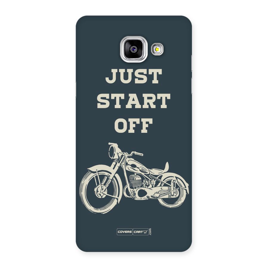 Just Start Off Back Case for Galaxy A5 2016