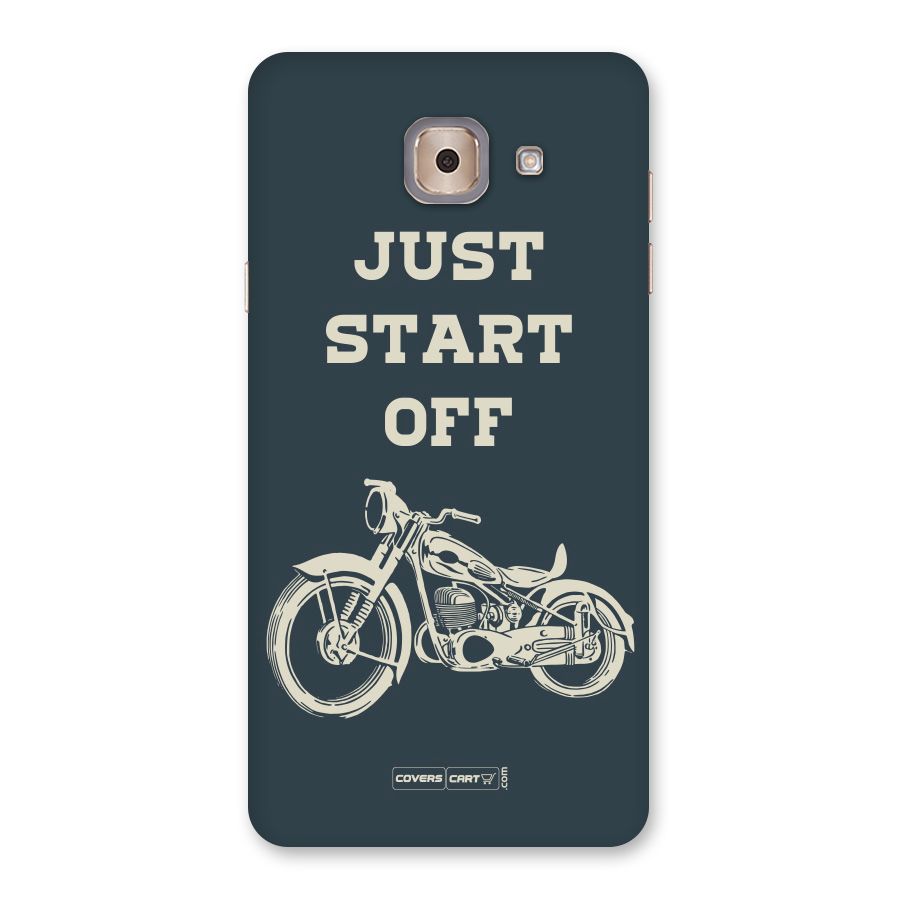 Just Start Off Back Case for Galaxy J7 Max