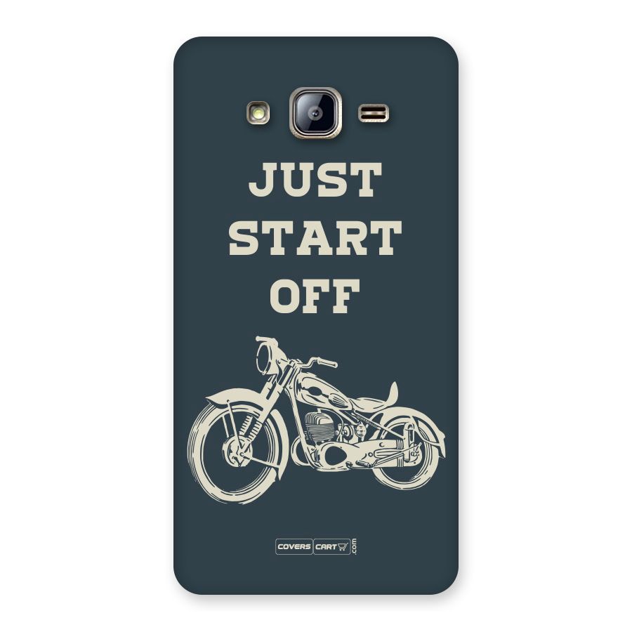 Just Start Off Back Case for Galaxy On5