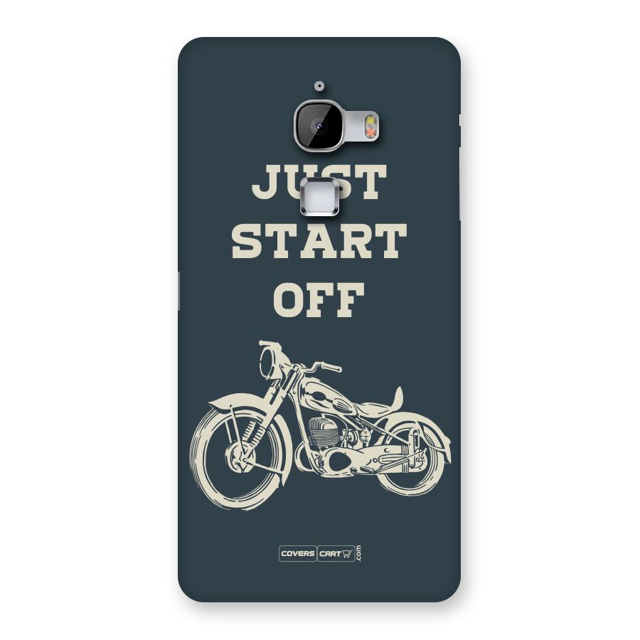 Just Start Off Back Case for LeTV Le Max