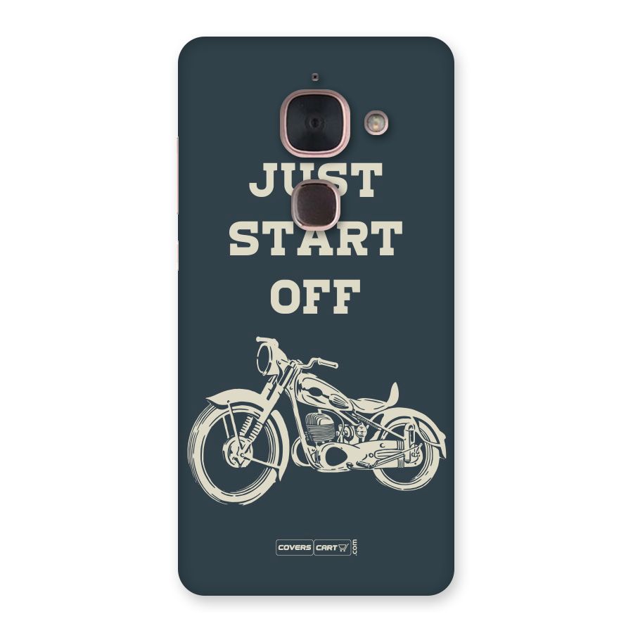 Just Start Off Back Case for Le Max 2