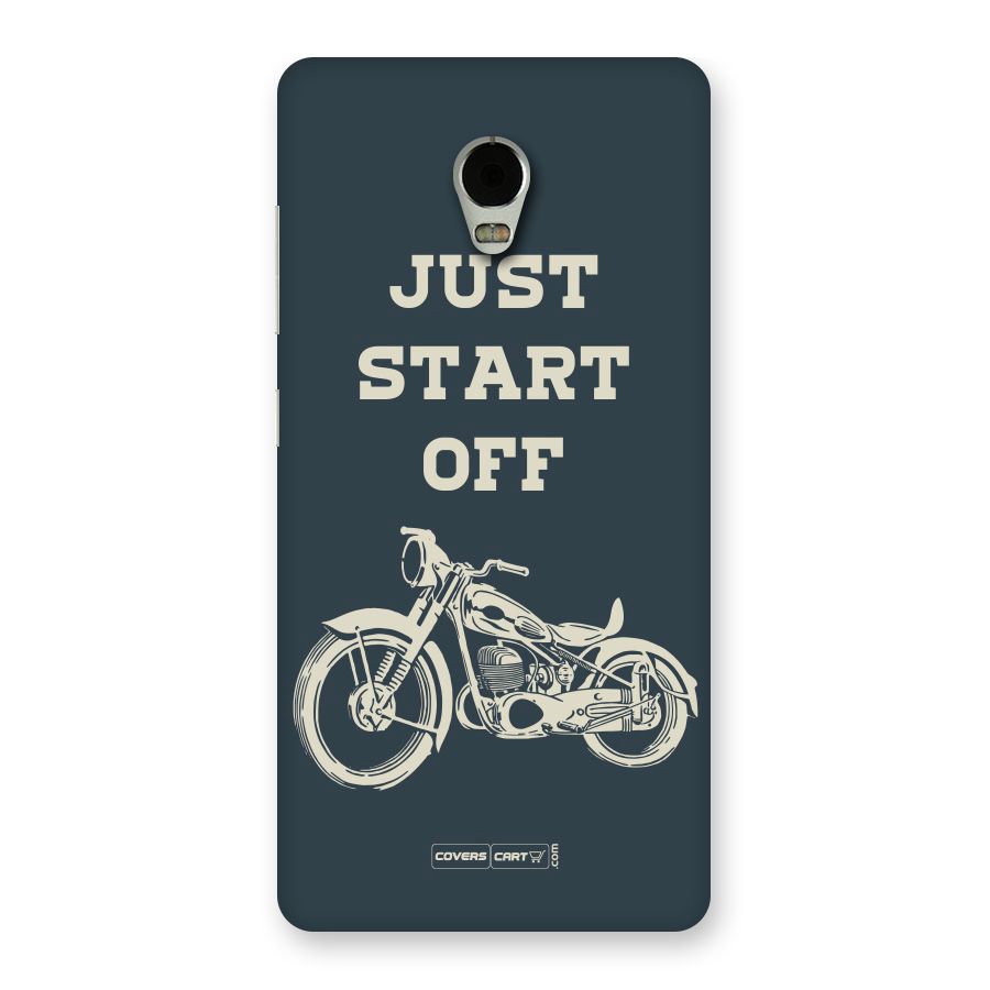 Just Start Off Back Case for Lenovo Vibe P1