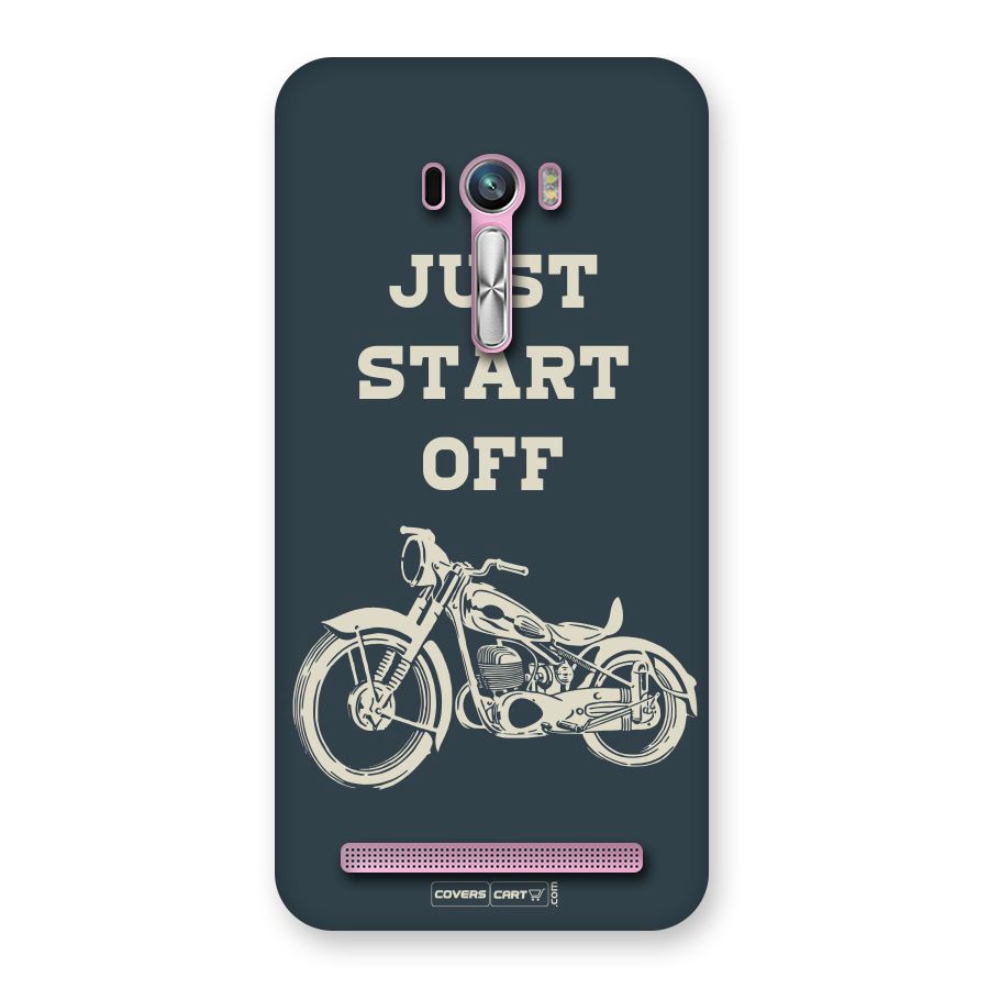Just Start Off Back Case for Zenfone Selfie