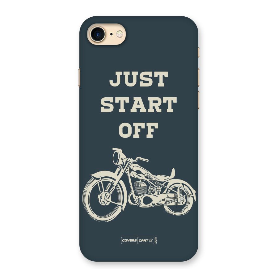 Just Start Off Back Case for iPhone 7
