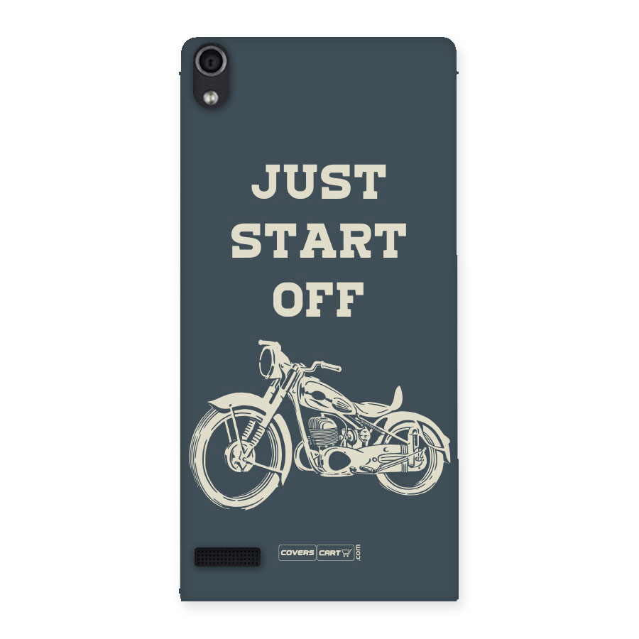 Just Start Off Back Case for Ascend P6
