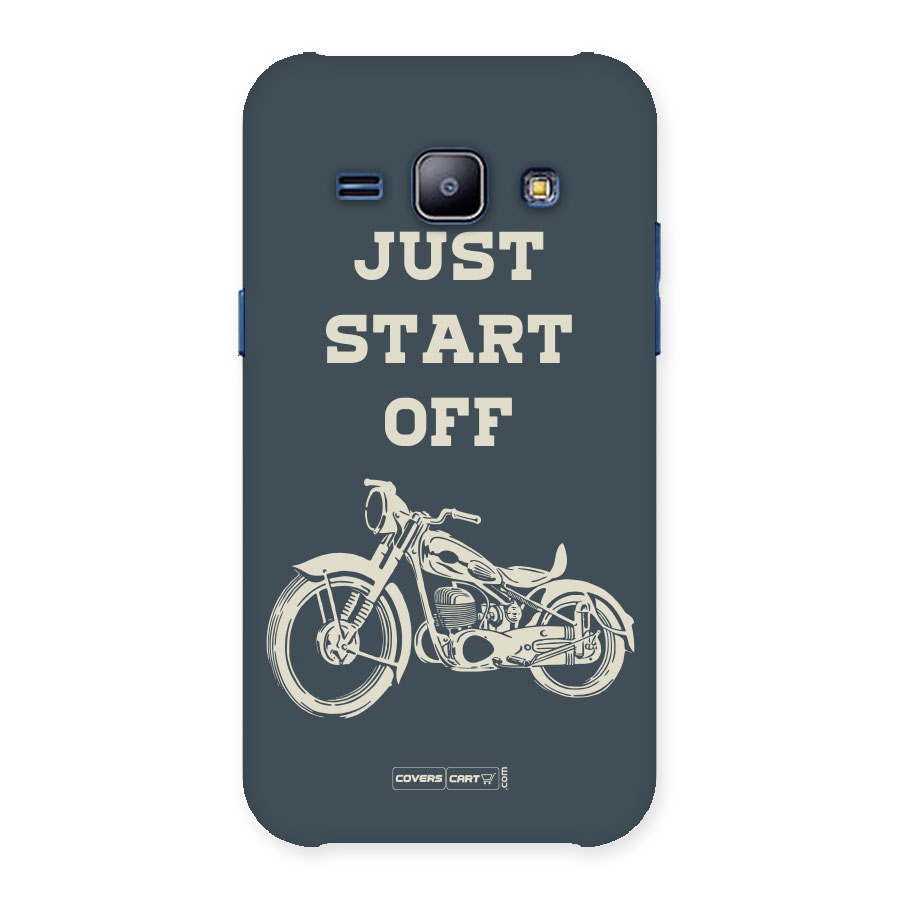Just Start Off Back Case for Galaxy J1